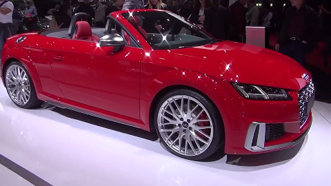 全新奥迪tts敞篷版跑车亮相海外车展你觉得这台车怎么样