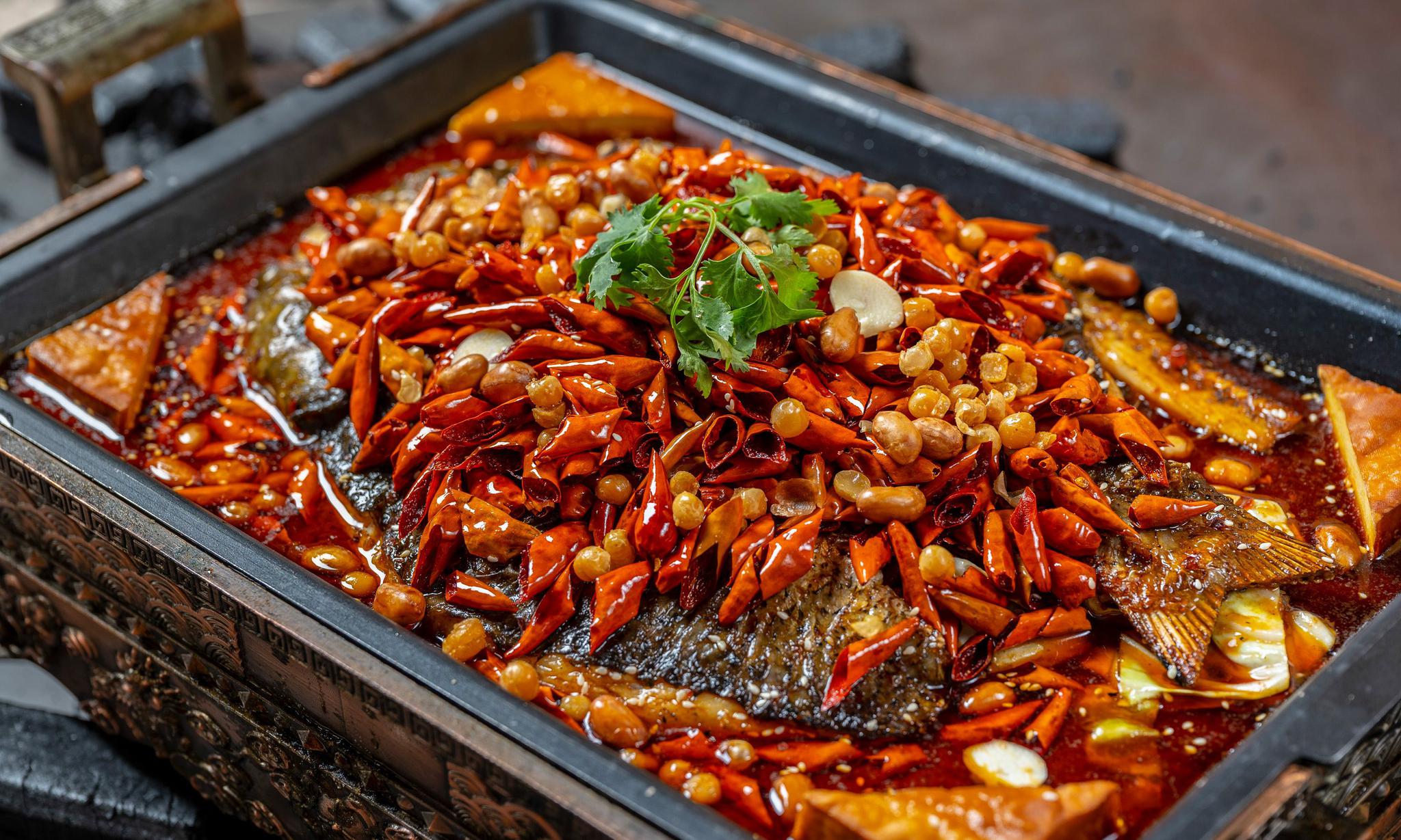 香辣烤鱼,烤鱼酱泡椒烤鱼,烤鱼酱泡椒牛蛙,牛蛙酱香辣牛蛙,牛蛙酱