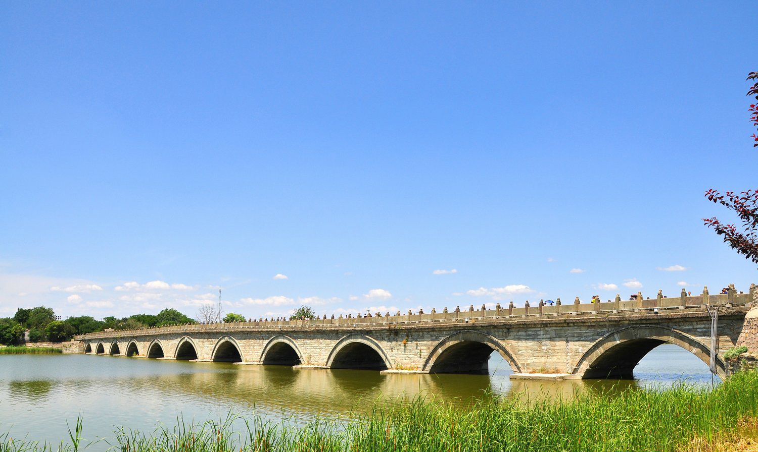 "七七事变"旧址卢沟桥风景实拍_高清图集_新浪网