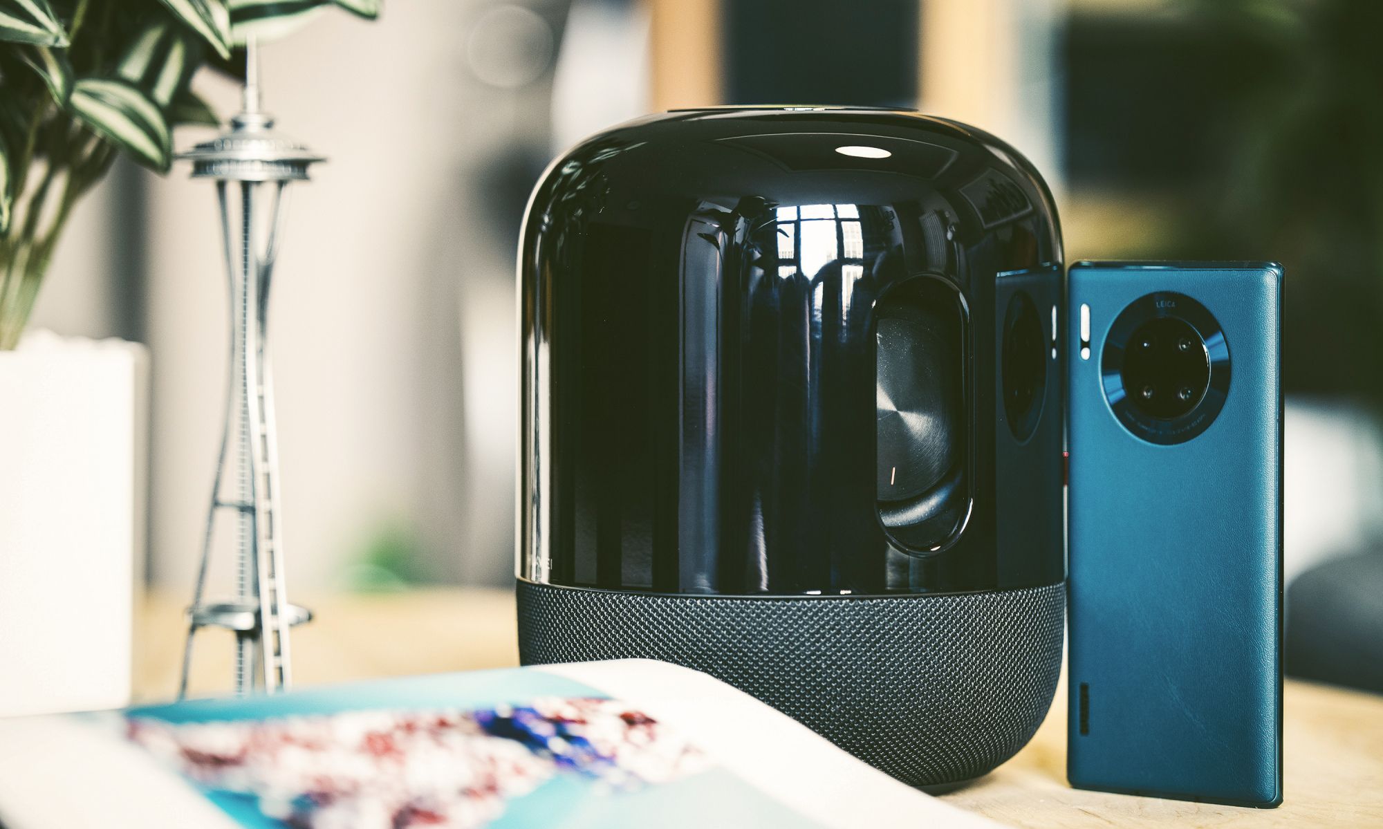 时尚简洁超高颜值华为soundx智能音箱图赏