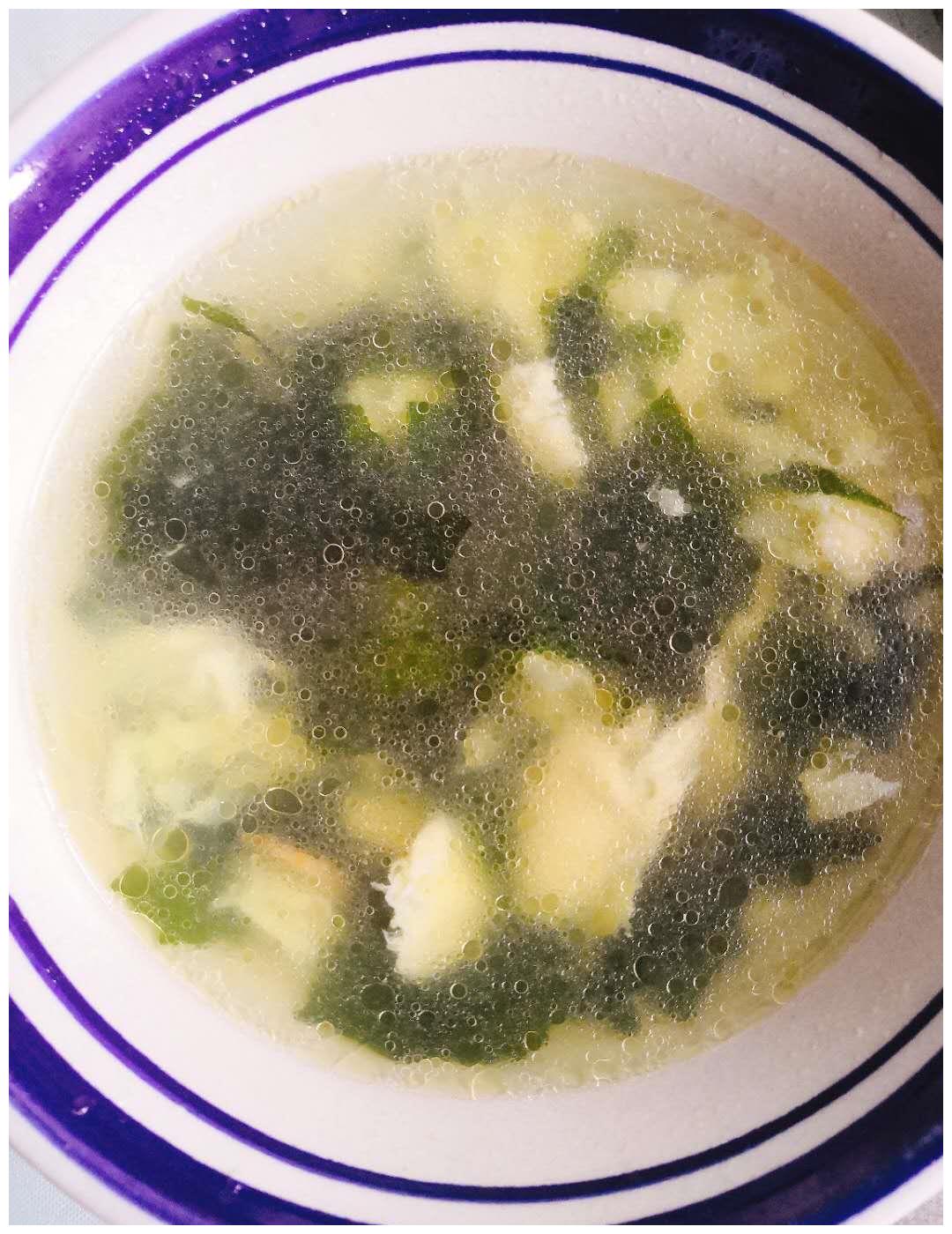 简单方便,好喝又快手的昆布蛋花汤