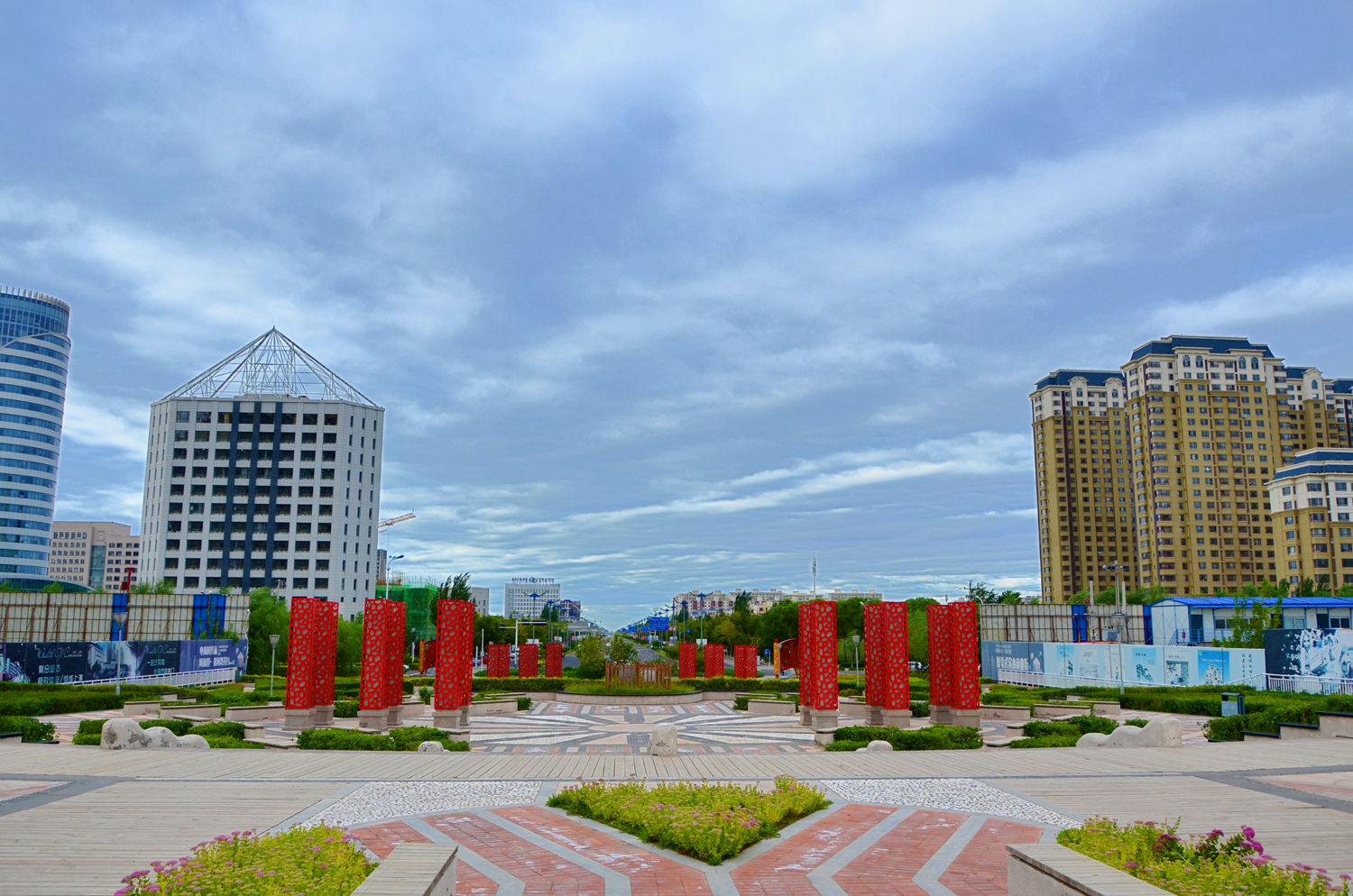 通辽市新城区经济技术开发区城市建筑,原创摄影