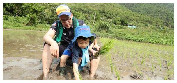 霍启刚和郭晶晶新型教育方式，带儿子体验农活，被赞最接地气富豪