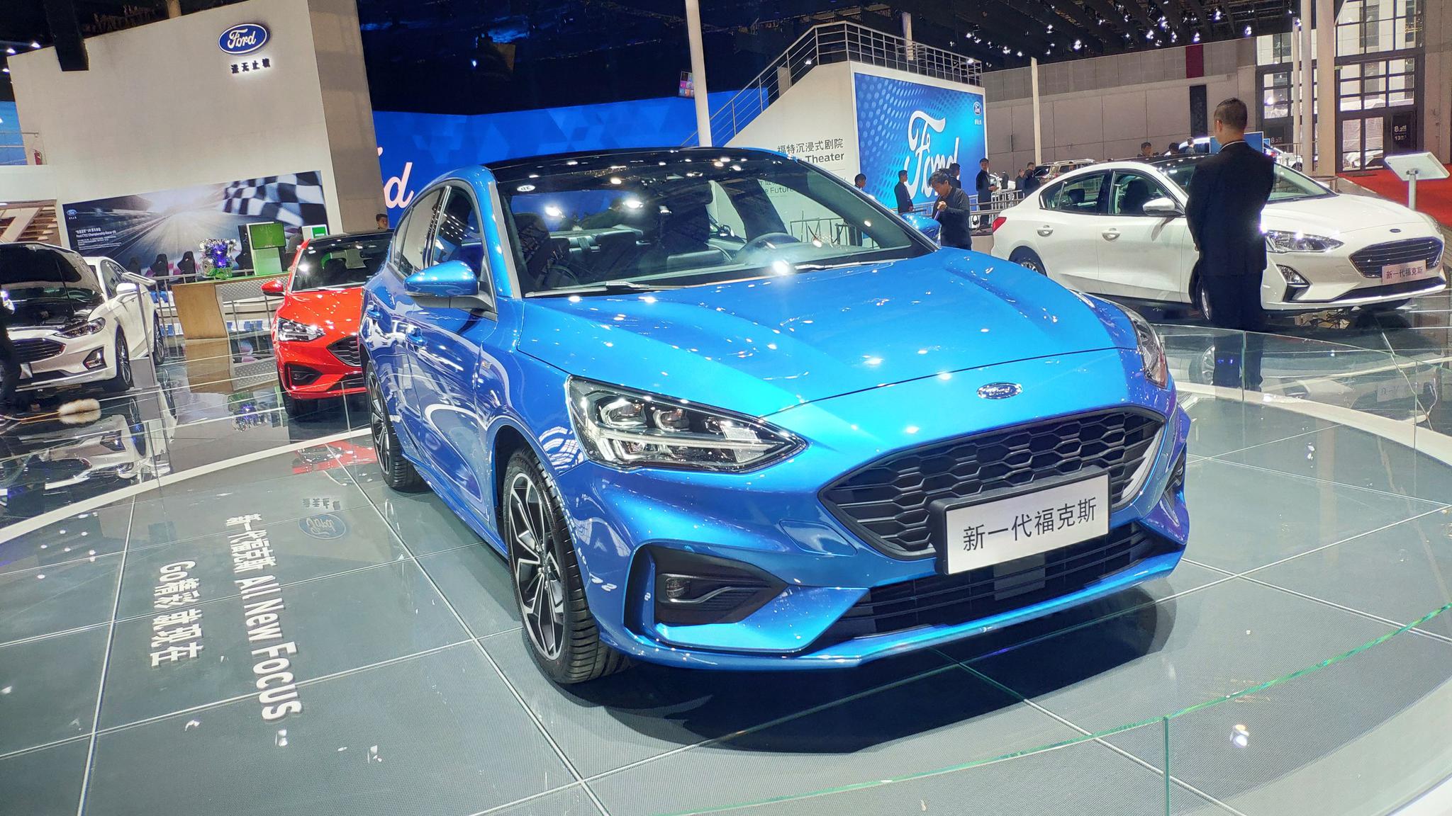 上海车展:全新福特福克斯实车