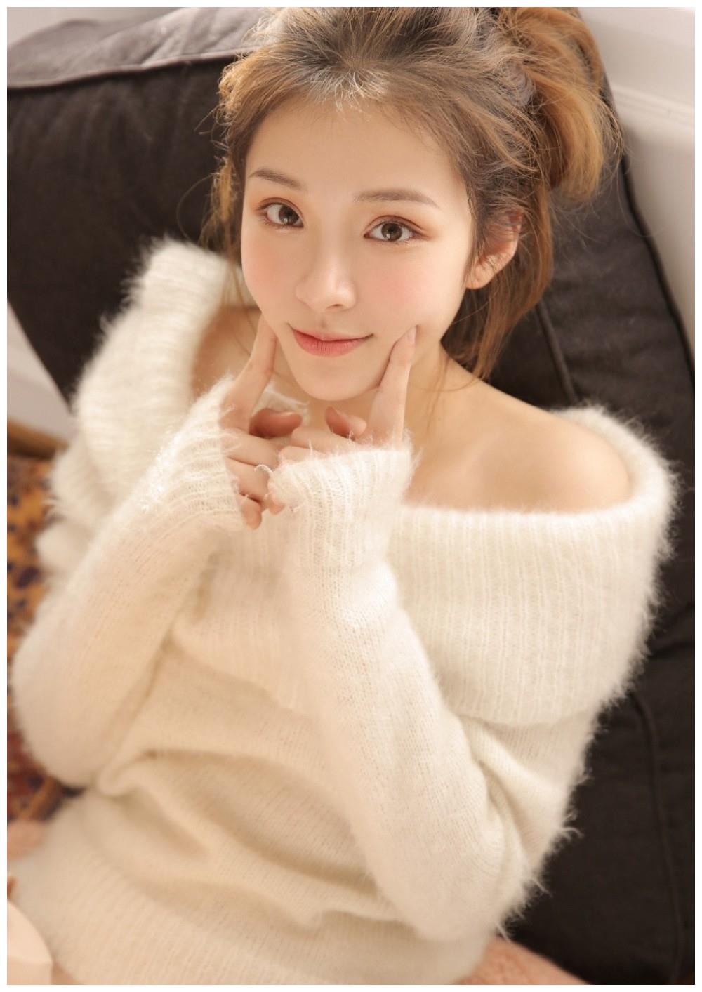 性感美女时尚写真笑容甜美皮肤白皙清纯可爱漂亮