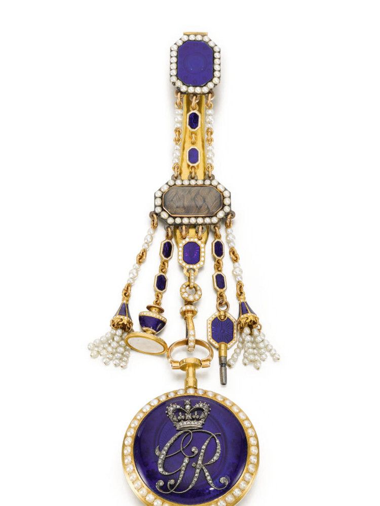 欣赏珠宝:欧洲无比精美的女主人配饰腰链(chatelaine)