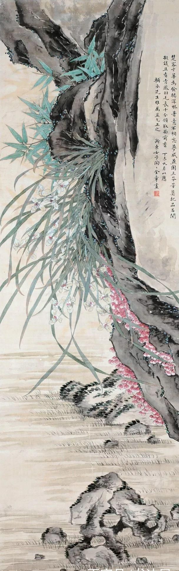 这位民国才女画家花鸟真美