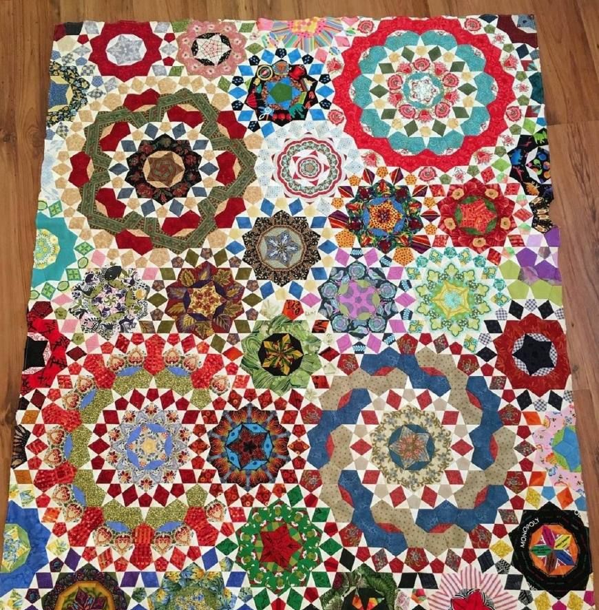 2019年国内拼布圈大热的lapassacaglia拼布作品来自外网