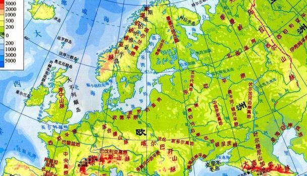 降水就会相对减少,气温的年较差也会增大,到了德国及波兰以东地区