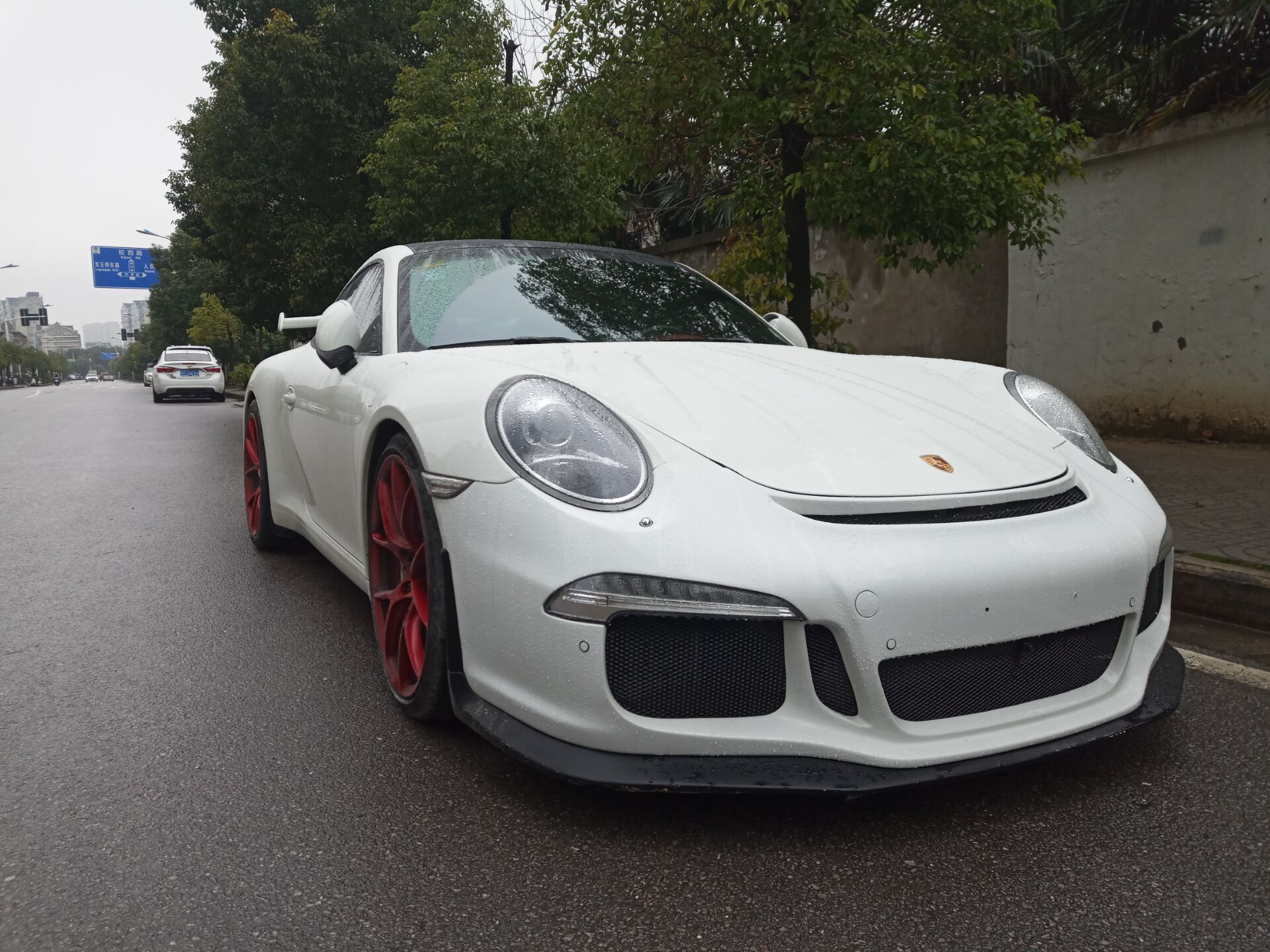 南通德诚翠湖湾实拍保时捷911gt3!