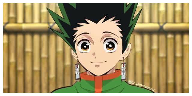 《全职猎人》的主人公小刚,很多网友土曹说:像炭治郎这长相好像没什么