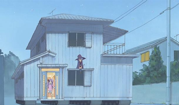 这是在《幸运星》的ova中,柊镜在梦境中进入了一个灰姑娘的世界,她