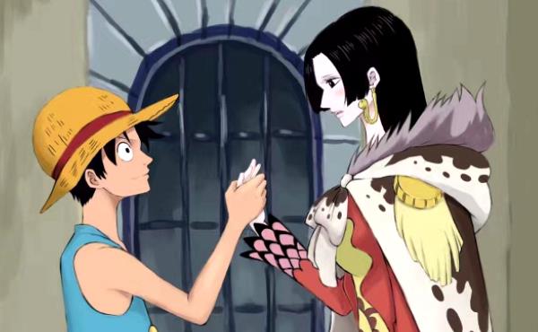 路飞与女帝追随山治有布琳陪伴那弗兰奇的官配会是谁