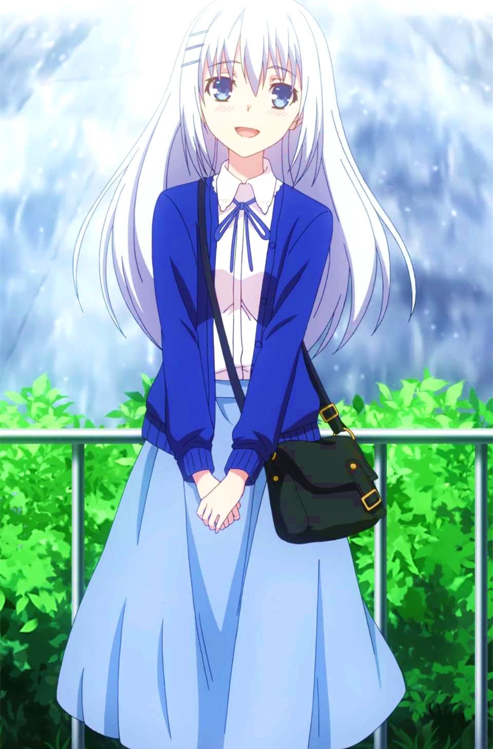 美图怪癖萝莉鸢一折纸留长发后竟然变温柔了