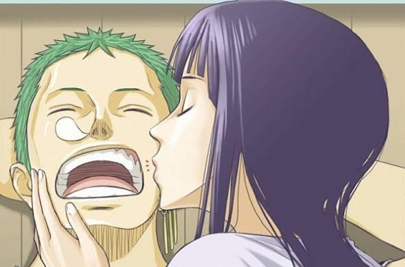 海贼王中的"一吻"路飞很幸福,索隆也不差,厉害了我的香吉士