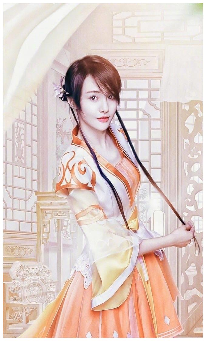 郑爽甜美古装可爱俏皮这么美这么萌一定是仙女本人没错了