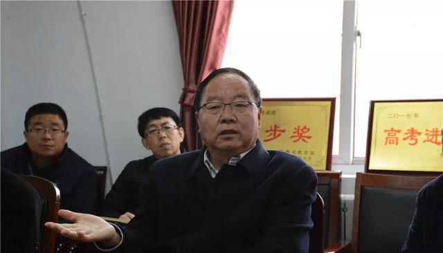座谈会张文茂与曲周一中校长教师座谈有料有干货