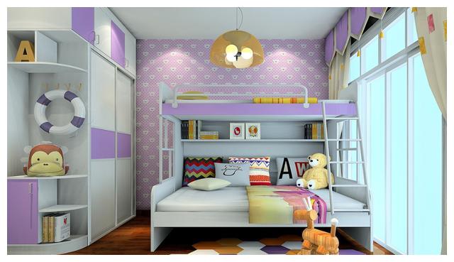 儿童房别花钱买床和柜子啦!这样设计,轻松多出衣柜和学习空间