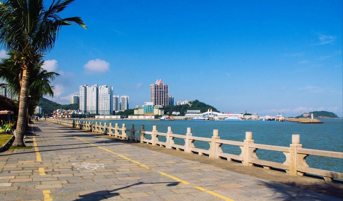 走进白天的珠海情侣路带你看最真实的美景