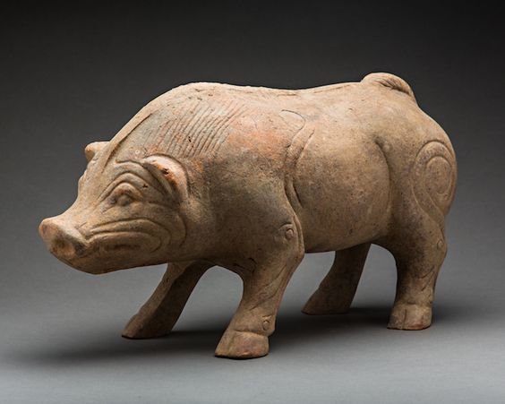 猪艺术雕塑作品