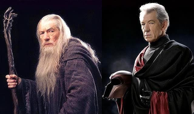 佩斯饰演的精灵王和罗南,幽暗密林之王,精灵王子莱戈拉斯·绿叶的父亲