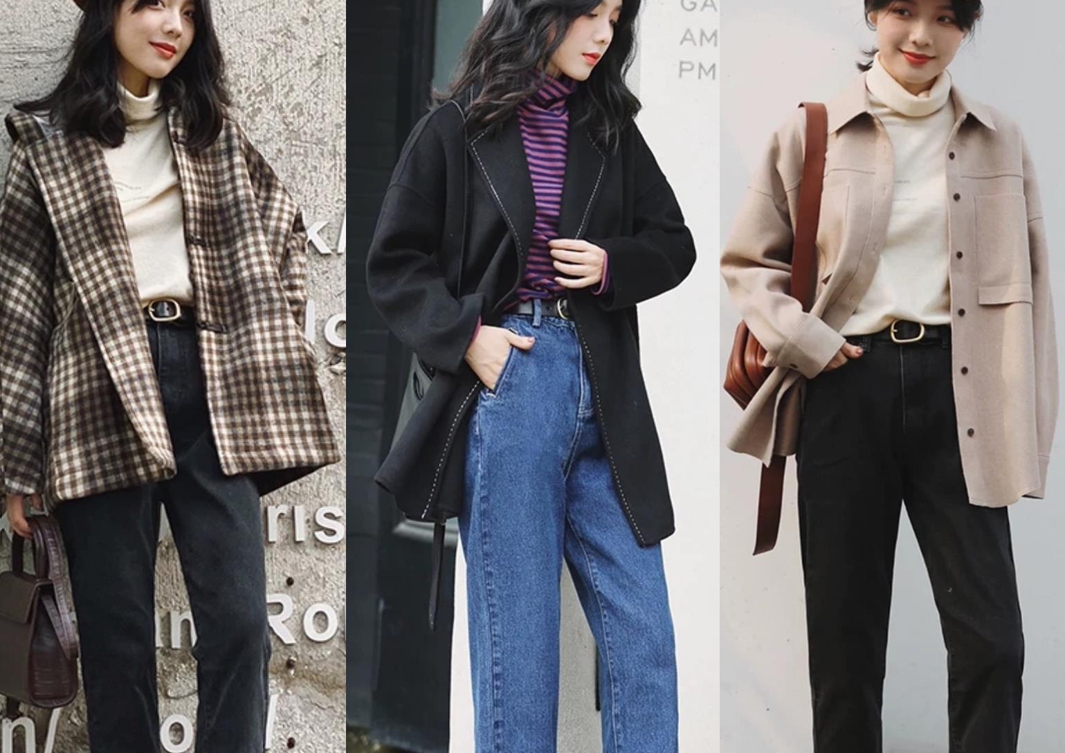 平底鞋打造舒适无束缚感穿搭,温暖又有型,小个子也能轻松驾驭