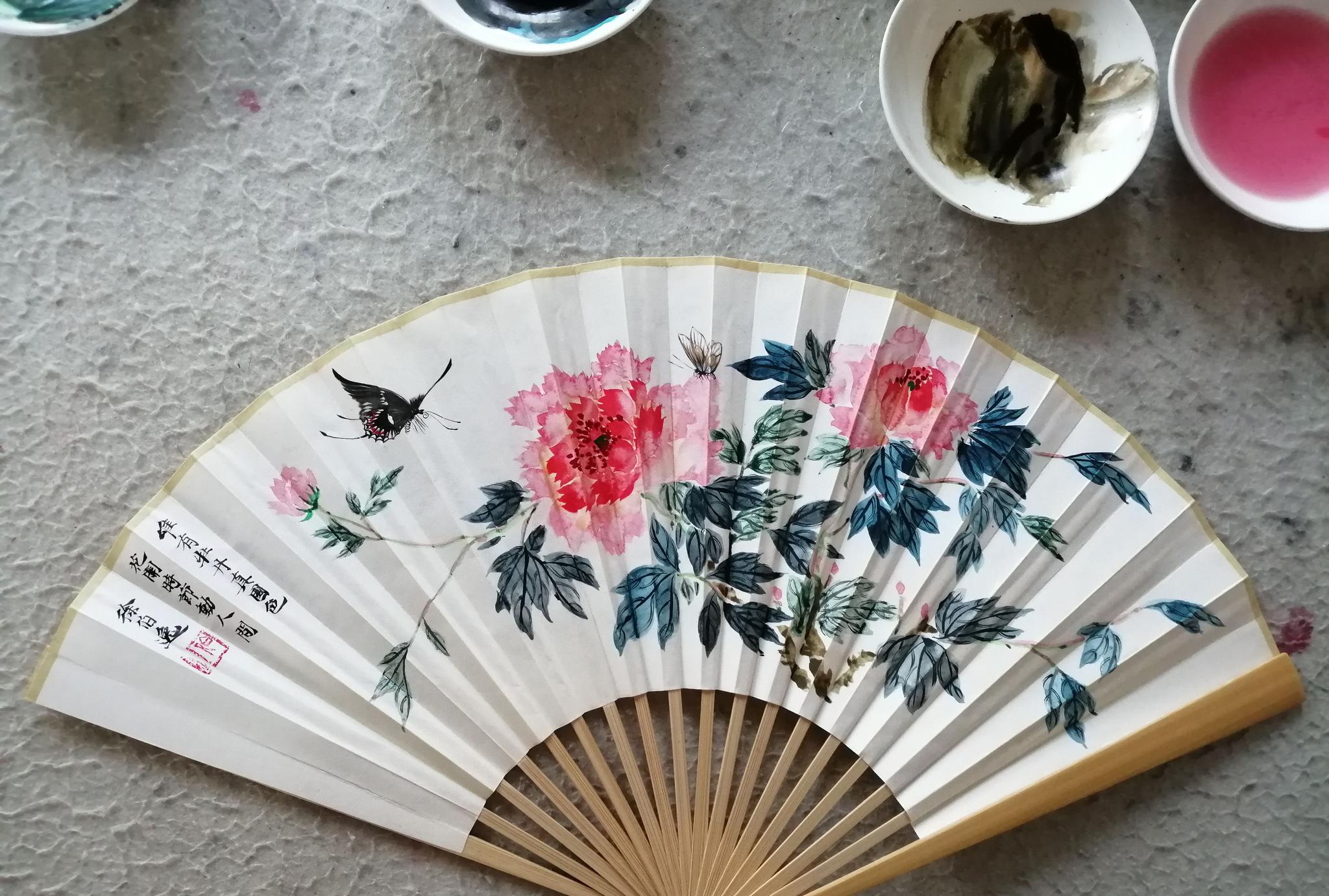 徐伯遥扇面与花鸟画欣赏