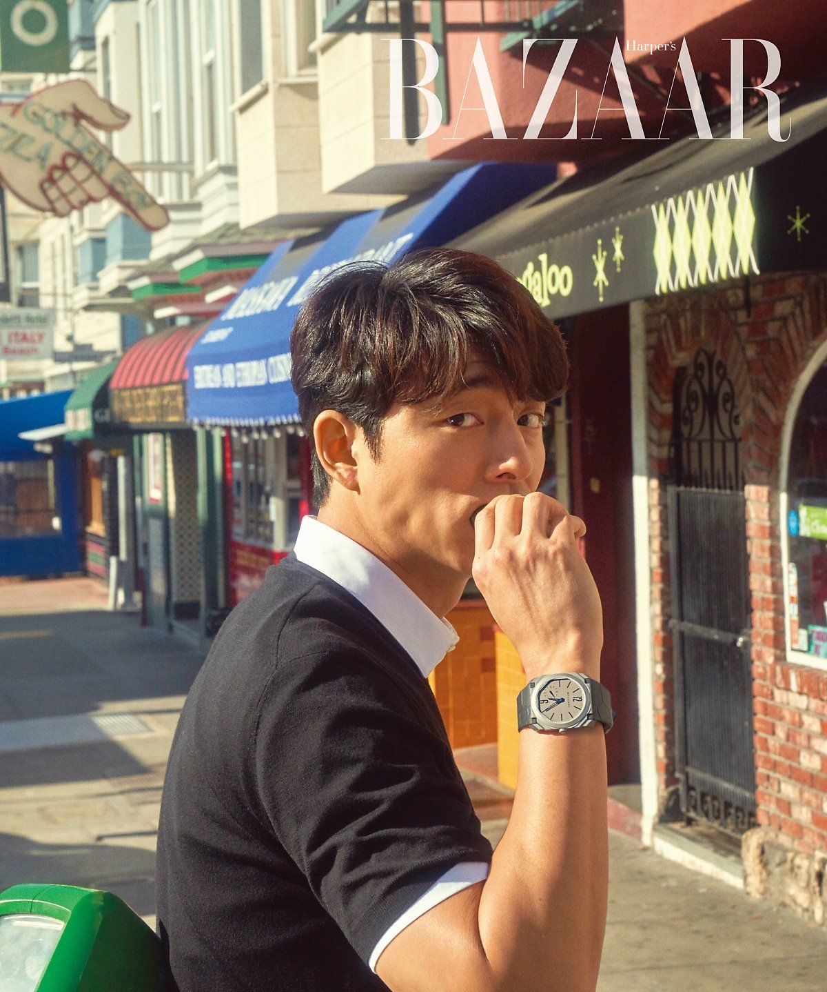 演员孔刘海报拍摄幕后花絮公开:这就是不老男神的魅力