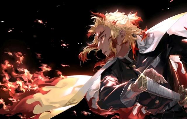 《鬼灭之刃》无限列车篇炎柱登场，开口就要当炭治郎的爸爸|鬼灭之刃|炼狱|列车_新浪新闻