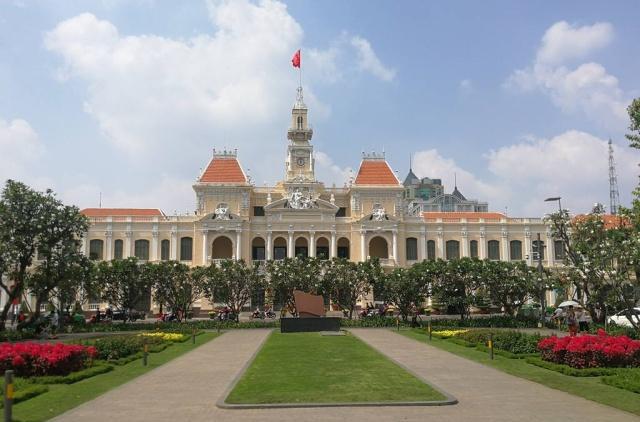 越南胡志明市第一郡图片