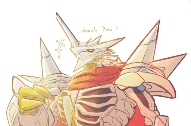 数码宝贝剔除混沌的勇者顽固兽进化之路其徒弟不负皇骑之名