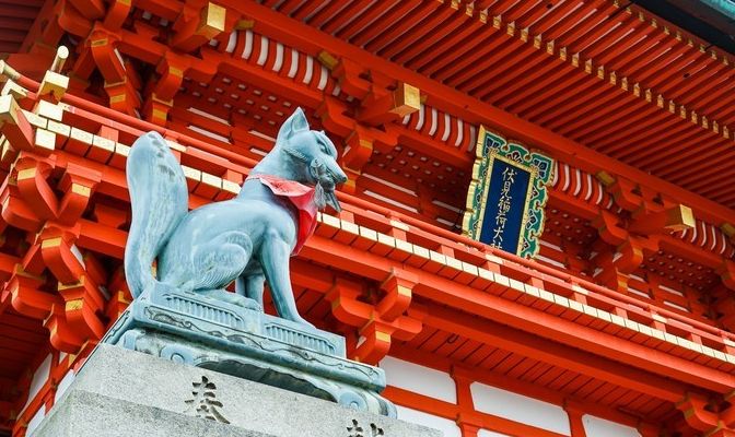 京都伏见稻荷大社,人气打卡景点之TOP1|伏见稻荷大社|京都|鸟_新浪新闻