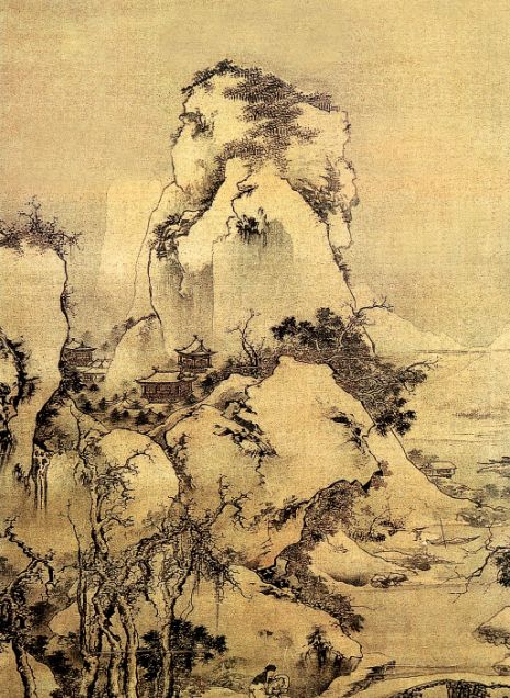 山水画真的画山水吗?为何古代人物在山水画中却不是很重要|山水画|巨然|范宽|戴进|山水_新浪新闻