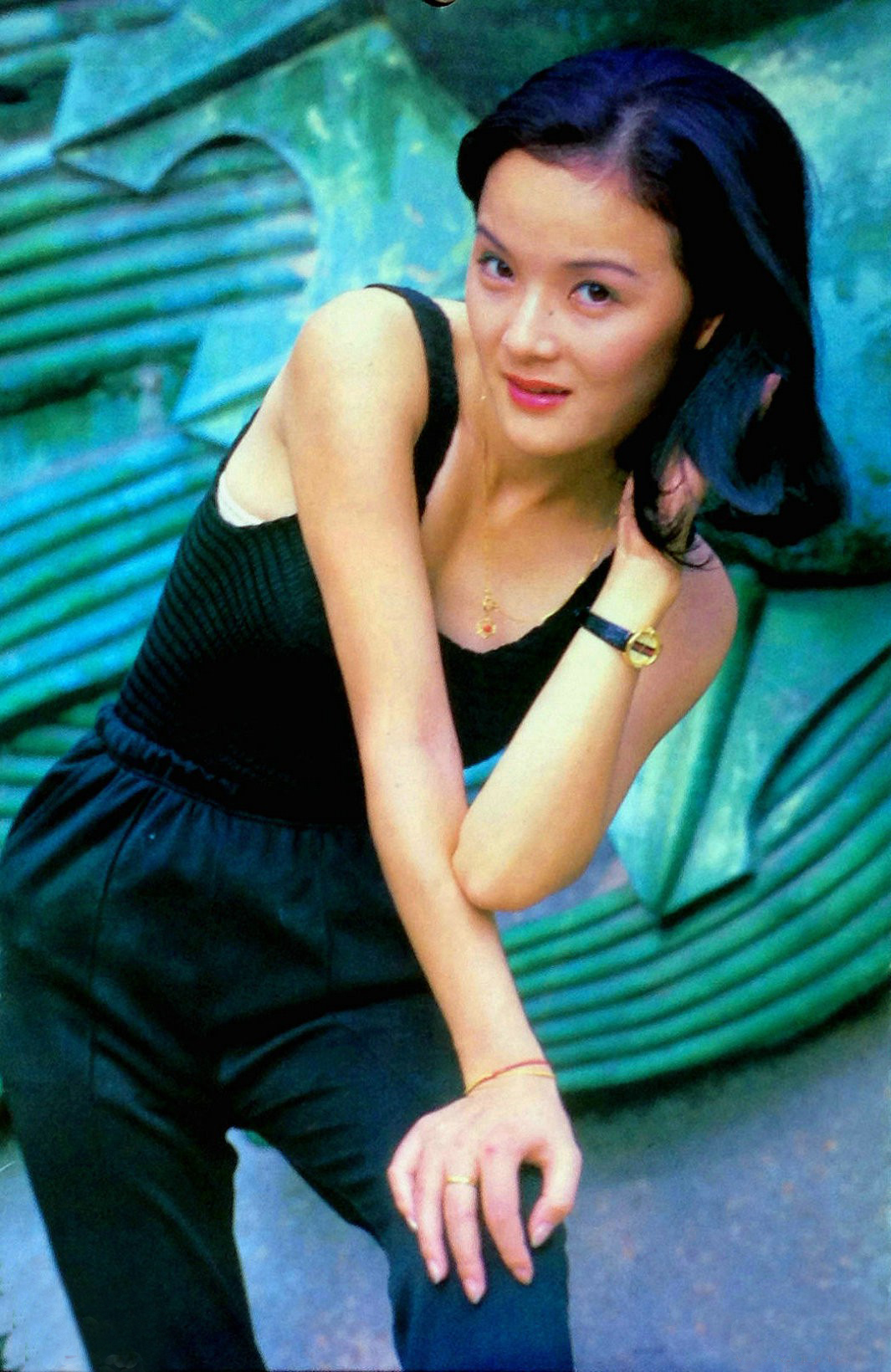 80年代影星张琪,罕见剧照老照片,《夜半歌声》让人至今难忘|夜半歌声|