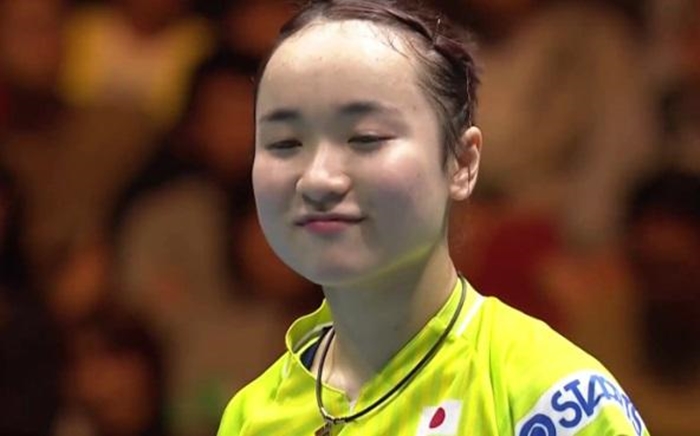 伊藤美诚只要一输掉比赛就会泪流满脸,但这次伊藤美诚的表情还是比较