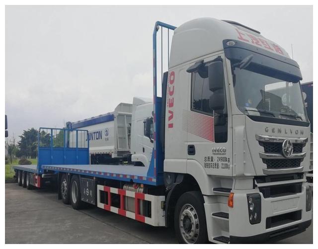 中置轴平板运输车火了继柳汽乘龙上汽红岩也加入下一家是谁