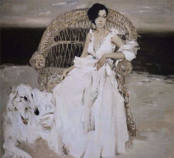 向大师致敬之:热爱中国的乌克兰艺术大师米·顾依达肖像作品精选