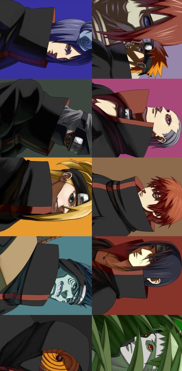 火影壁纸晓组织特辑