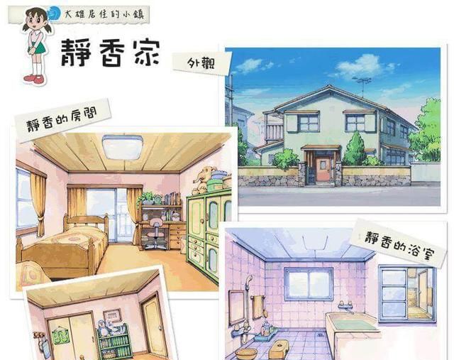 多啦a梦50周年:静香家全貌展示,哆啦a梦道具最大受害者