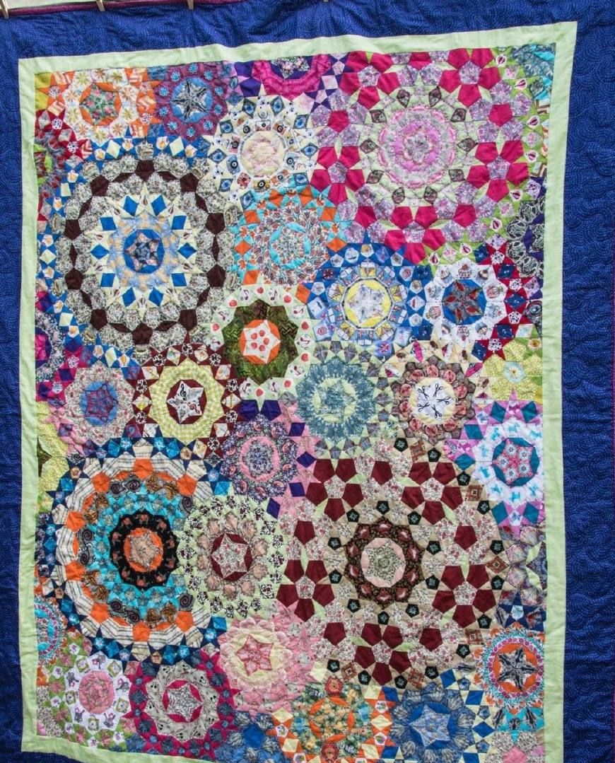 2019年国内拼布圈大热的lapassacaglia拼布作品来自外网