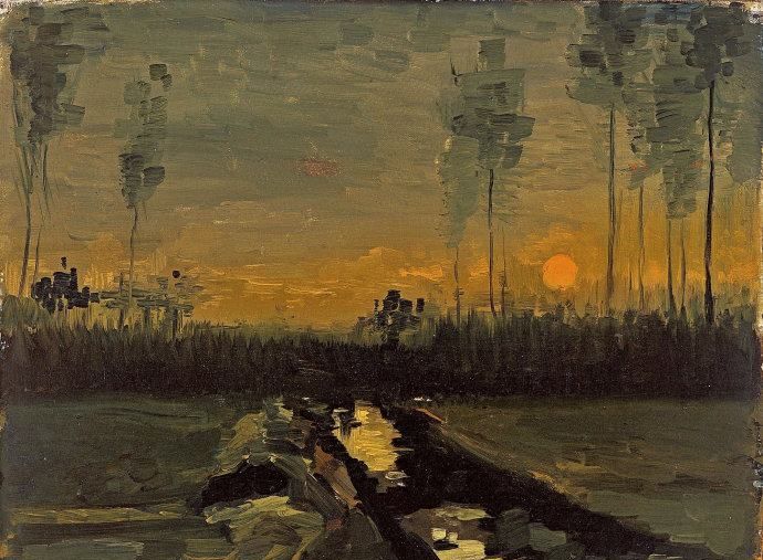 梵高悲情的艺术他的每一幅画都表现出内心的孤独