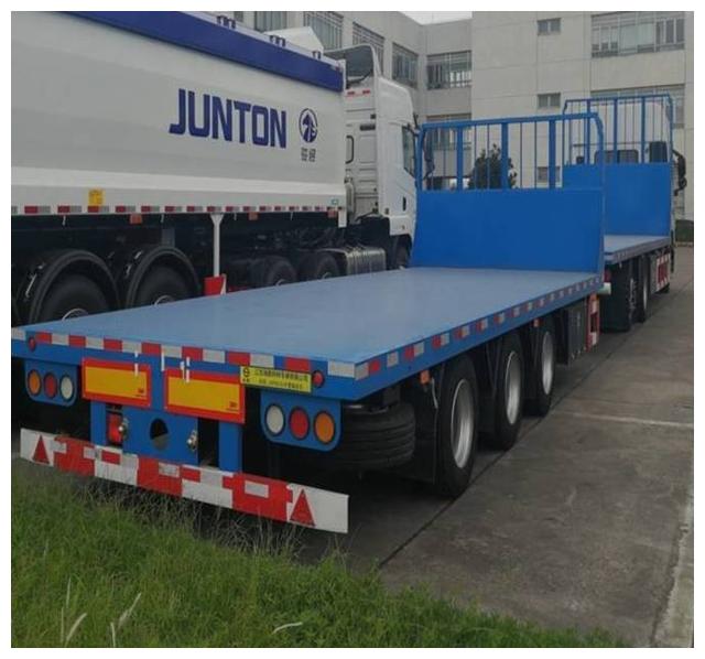 中置轴平板运输车火了继柳汽乘龙上汽红岩也加入下一家是谁