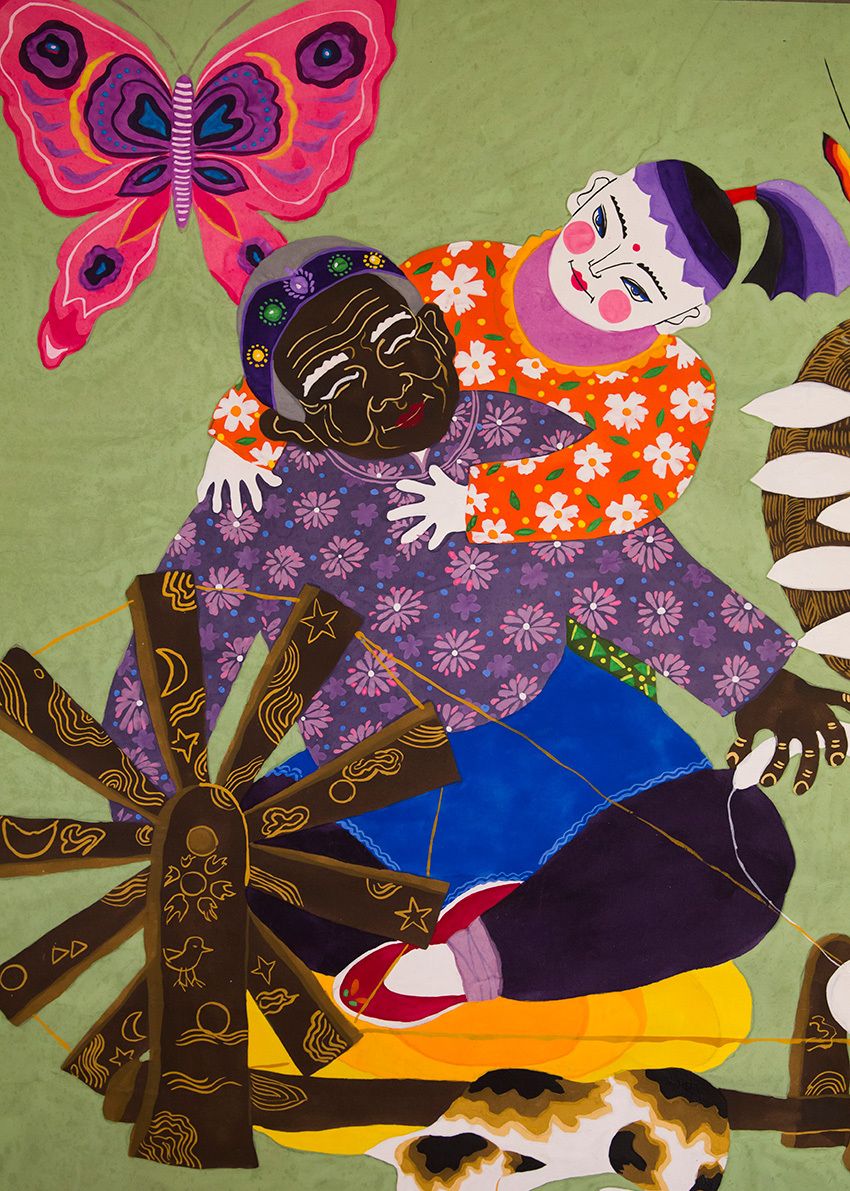 农村这些场景很难见到了,农民画家凭记忆跃然纸上,令人回味无穷|农民