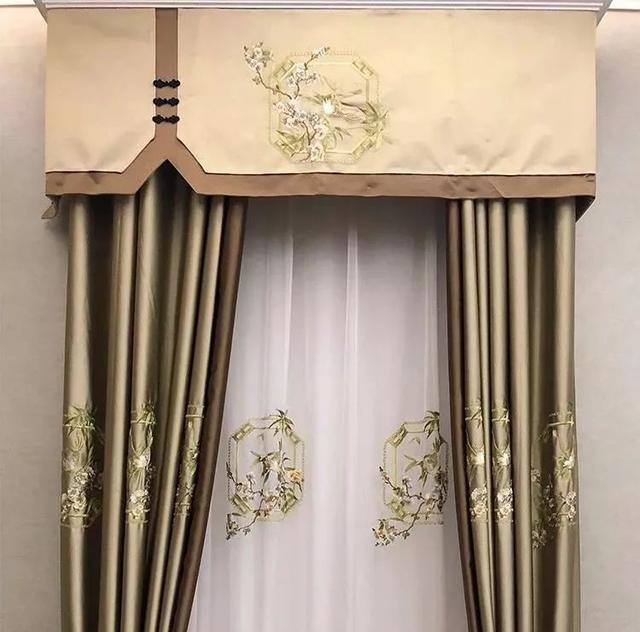 新中式窗帘帘头感受中国文化的艺术与魅力