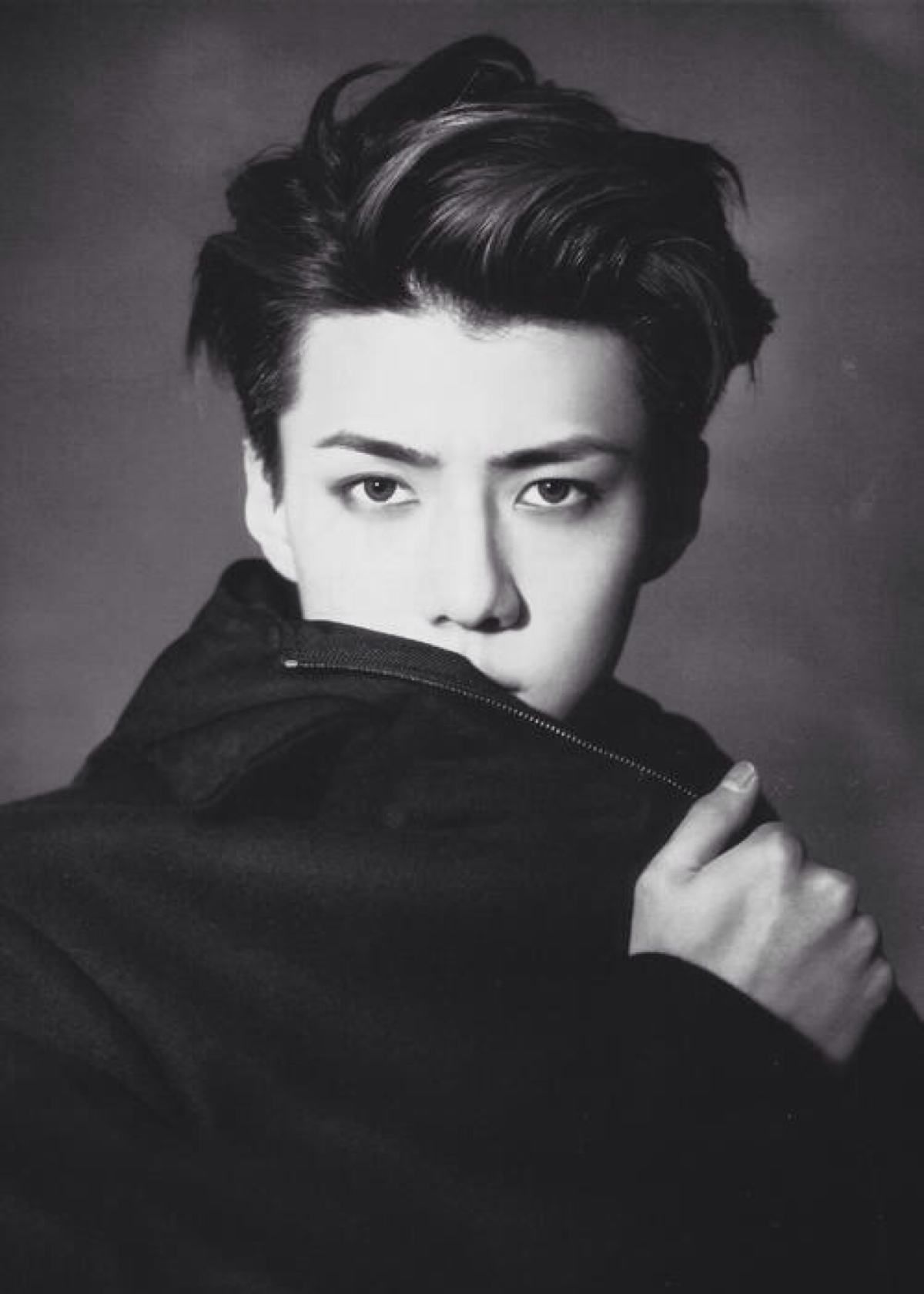 吴世勋,韩国exo男团成员,超帅男神偶像,霸气归来