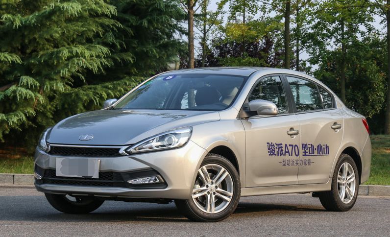 骏派a70,颜色大气又个性,不随波逐流