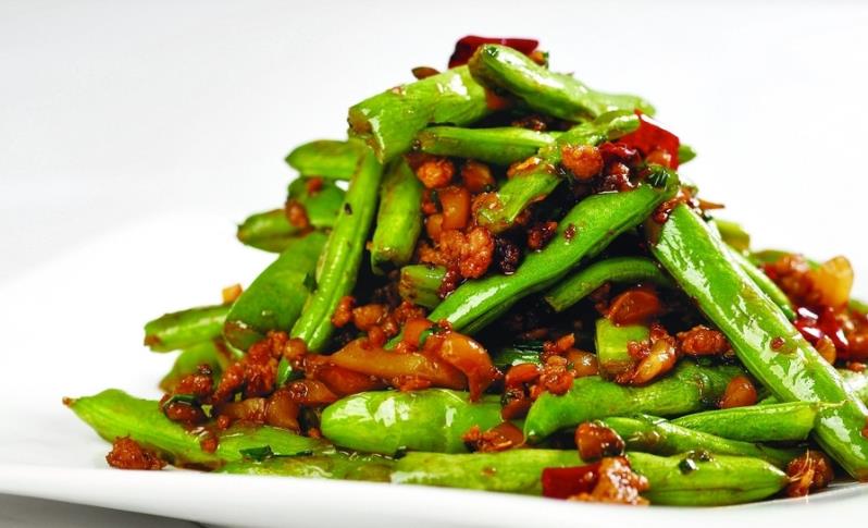 鲜香美味下饭菜,简单营养还家常,美味干煸肉末四季豆,超赞