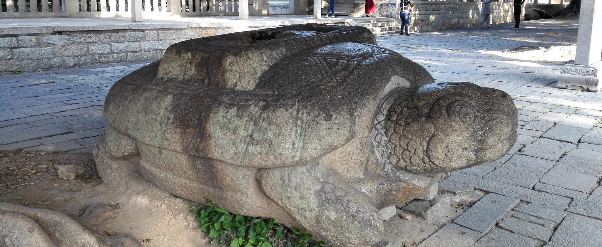 泉州西街开元寺内有一只长着牙齿的大乌龟你知道它是谁吗