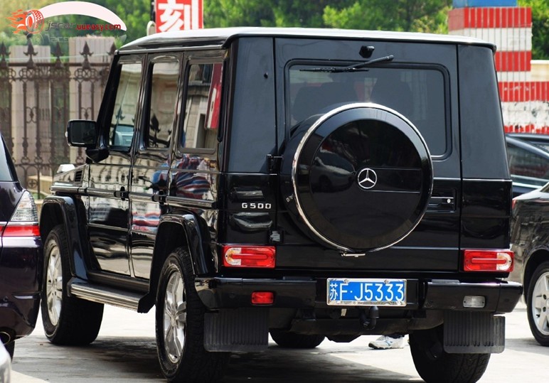 南通最老一部奔驰大g,车牌"5333"寓意深刻!