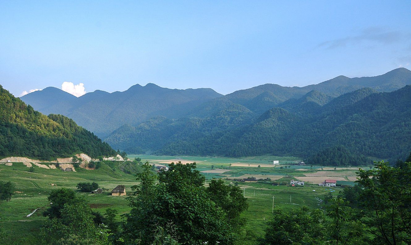 红池坝风景区实拍重庆市巫溪县文峰镇